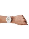 Armani Exchange Armani Exchange Damen Geschenkset Damenuhr Lady Banks und Gepäckband AX7126