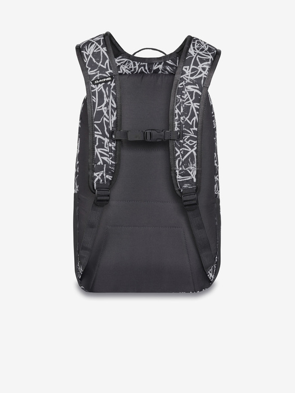 Dakine Schwarzer gemusterter Rucksack Dakine Campus M 25l