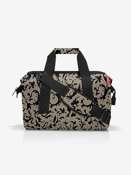 Reisenthel Khaki gemusterte Reisetasche Reisenthel Allrounder M Baroque Marble