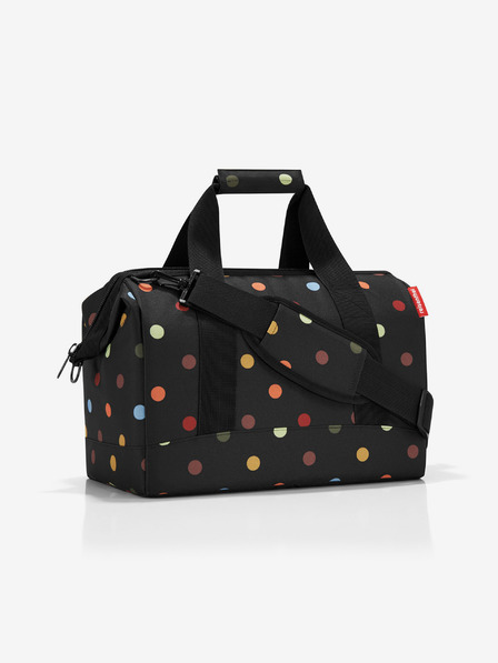 Reisenthel Schwarze gepunktete Reisetasche Reisenthel Allrounder M Dots