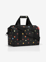 Reisenthel Schwarze gepunktete Reisetasche Reisenthel Allrounder M Dots