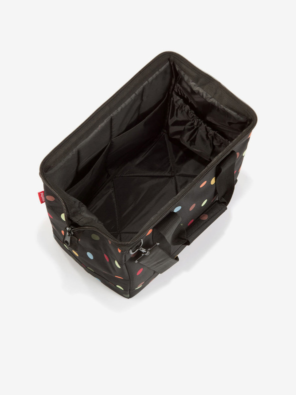 Reisenthel Schwarze gepunktete Reisetasche Reisenthel Allrounder M Dots