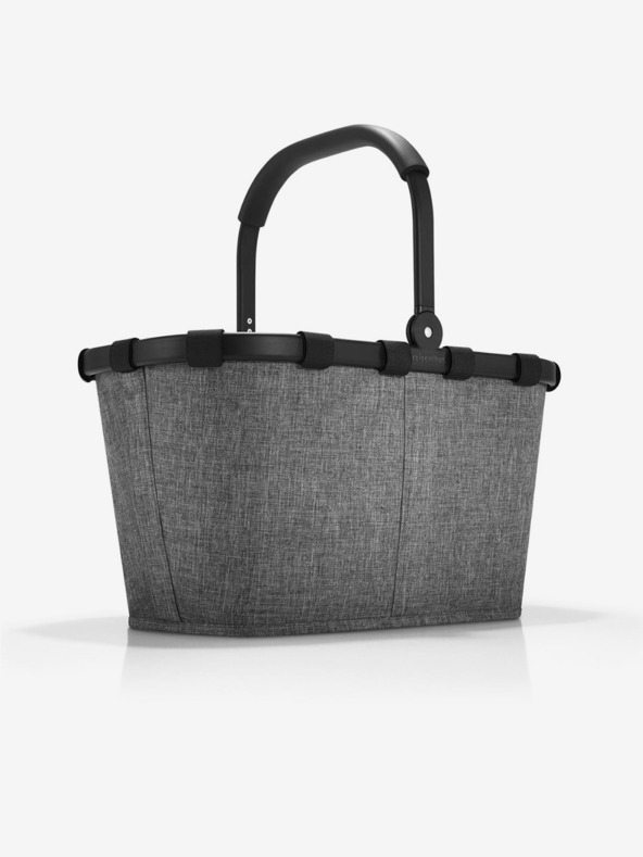 Reisenthel Grauer Einkaufskorb Reisenthel Carrybag Twist Silver