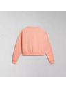 Napapijri Damen rosa Sweatjacke mit Aufdruck Napapijri B-Box W C S P1I Pink Salmon
