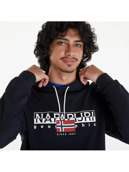 Napapijri Herren schwarze Sweatjacke b-aylmer Napapijri