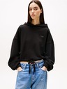 Tommy Jeans Damen schwarze Crop-Sweatjacke 20314 Tommy Jeans