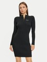 Tommy Jeans Damen schwarzes Strickkleid Tommy Jeans