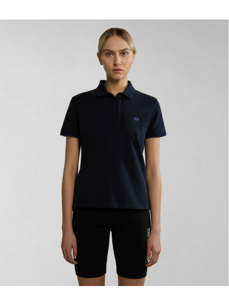 Napapijri Damen dunkelblauer Poloshirt Napapijri E-Nina 176 Blu Marine