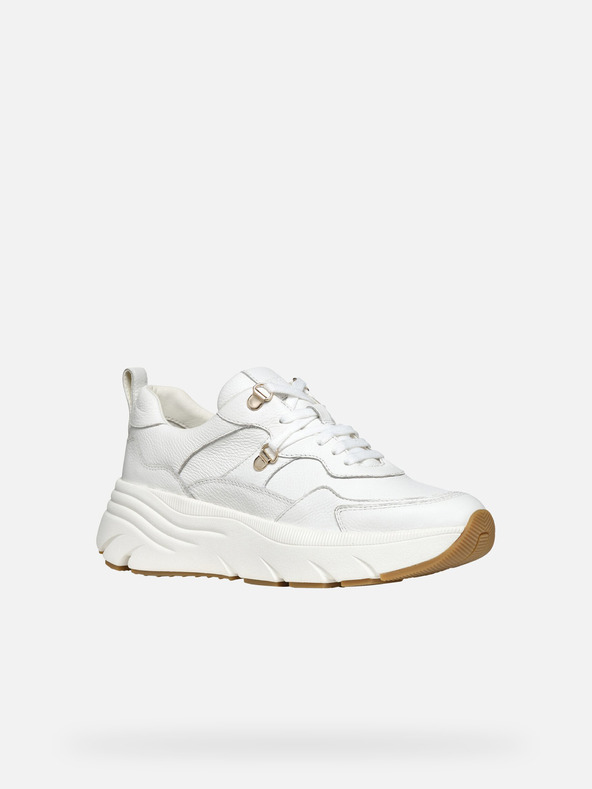 Geox Weiße Damen-Sneaker Geox Iamantha