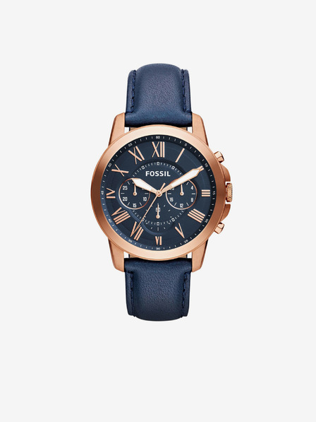Fossil Roségoldene Herren-Armbanduhr Fossil Grand
