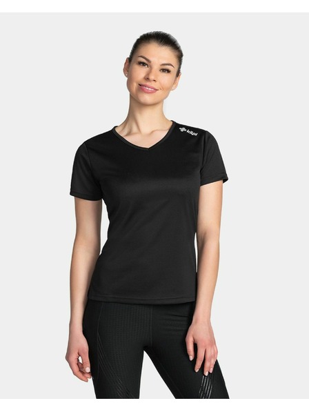 Kilpi Schwarzes Damen Sport T-Shirt Kilpi Dima
