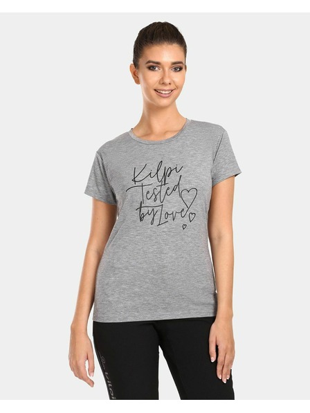Kilpi Hellgraues Damen Sport T-Shirt Kilpi Moare