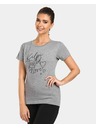 Kilpi Hellgraues Damen Sport T-Shirt Kilpi Moare