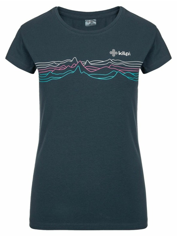 Kilpi Dunkelblau Damen Baumwoll T-Shirt Kilpi Toffees