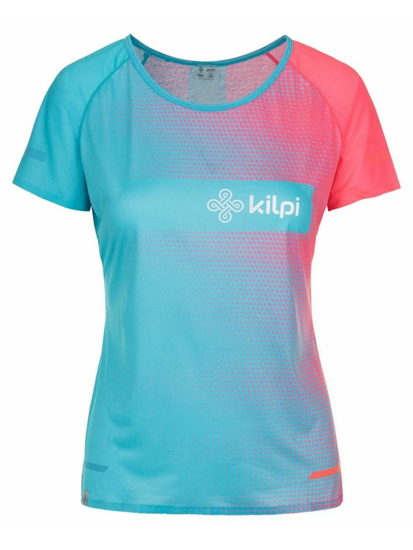 Kilpi Rosa-Blaues Damen Sport T-Shirt Kilpi Floreni