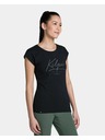 Kilpi Schwarzes Damen Baumwoll T-Shirt Kilpi Los