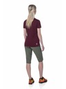 Kilpi Weinrotes Damen T-Shirt mit Aufdruck Kilpi Garove