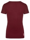 Kilpi Weinrotes Damen T-Shirt mit Aufdruck Kilpi Garove