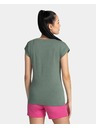 Kilpi Dunkelgrünes Damen Baumwoll T-Shirt Kilpi Promo