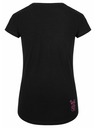 Kilpi Schwarzes Damen Baumwoll T-Shirt Kilpi Albion