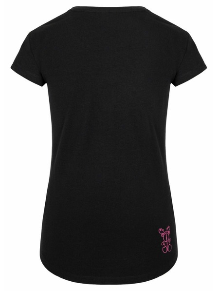 Kilpi Schwarzes Damen Baumwoll T-Shirt Kilpi Albion