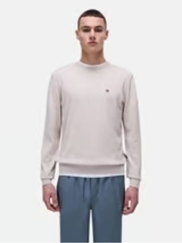 Napapijri Herren Beiger Pullover 0411 von Napapijri