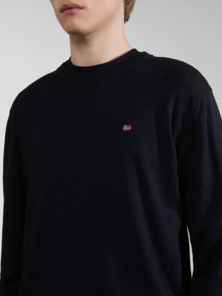Napapijri Herren Schwarzer Pullover 0411 von Napapijri