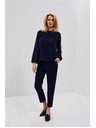 Moodo Einfarbige Hemdbluse