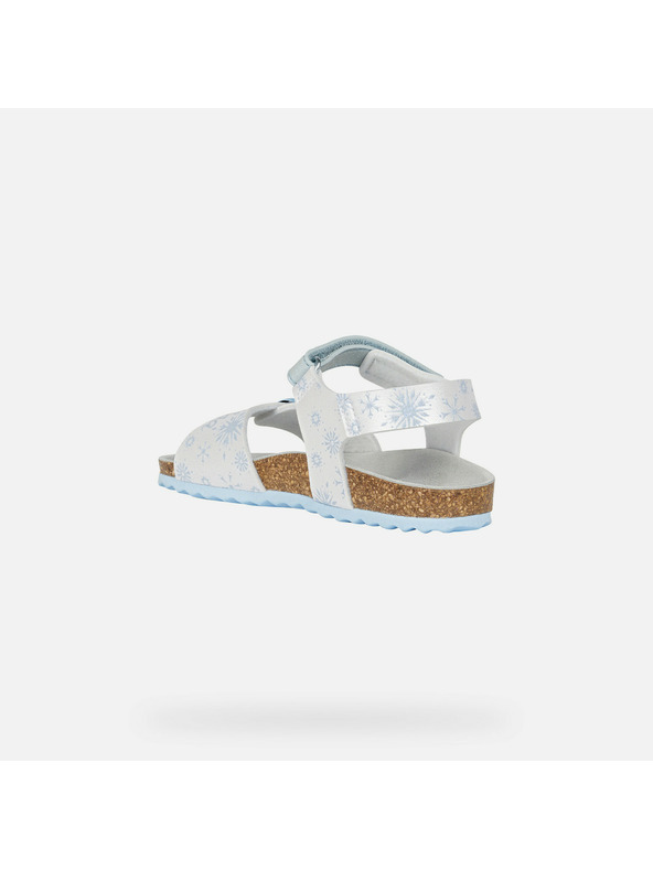 Geox White Geox Adriel Girls Sandals
