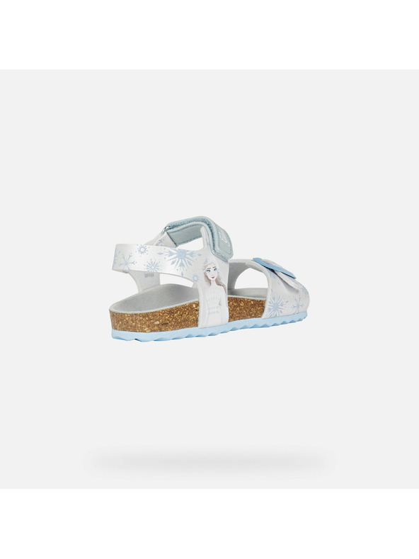 Geox White Geox Adriel Girls Sandals