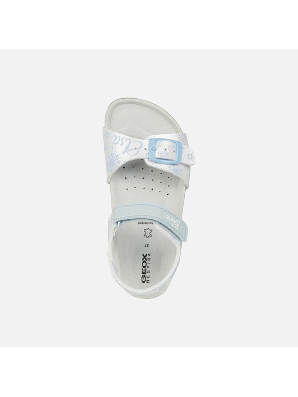 Geox White Geox Adriel Girls Sandals