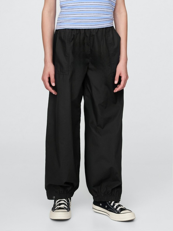 GAP Mädchen-Popeline-Hose Baggy Joggers GAP
