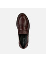 Geox Weinrote Damen-Mokassins Geox Iridea