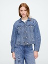 GAP Damen-Jeansjacke SuperSoft GAP