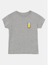 ZOOT.Original Graues Kinder T-Shirt ZOOT Kids Kleines Bier