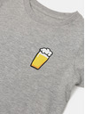 ZOOT.Original Graues Kinder T-Shirt ZOOT Kids Kleines Bier
