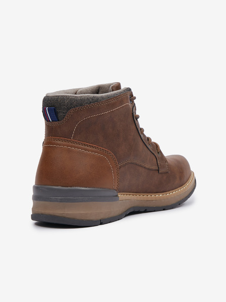 Sam 73 Braune Herren-Winterstiefeletten SAM 73 Busbyr