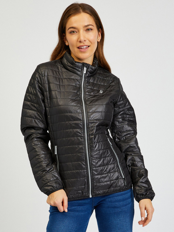 Sam 73 Schwarze Steppjacke für Damen SAM 73 Jaasi