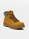 Sam 73 Senfgelbe Damen-Kunstfell-Winterstiefeletten SAM 73 Mantary