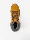 Sam 73 Senfgelbe Damen-Kunstfell-Winterstiefeletten SAM 73 Mantary