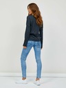 Sam 73 Schwarzes Basic-Langarm-T-Shirt für Frauen SAM 73 Azuka