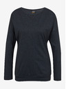 Sam 73 Schwarzes Basic-Langarm-T-Shirt für Frauen SAM 73 Azuka