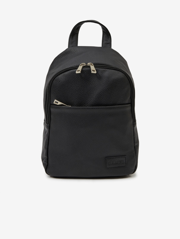 Sam 73 Schwarzer kleiner Damenrucksack SAM 73 Binde