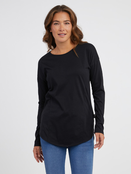Sam 73 Schwarzes Damen-Langarm-T-Shirt SAM 73 Sherri