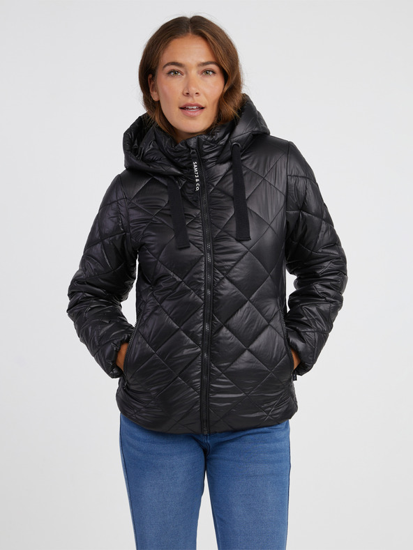 Sam 73 Schwarze Steppjacke für Damen SAM 73 Lilly