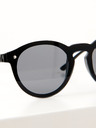CAMAIEU Schwarze runde Sonnenbrille