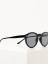 CAMAIEU Schwarze runde Sonnenbrille