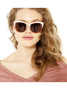 CAMAIEU Rosa Ombré-Sonnenbrille