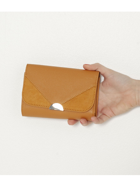 CAMAIEU Orange Damen-Geldbörse