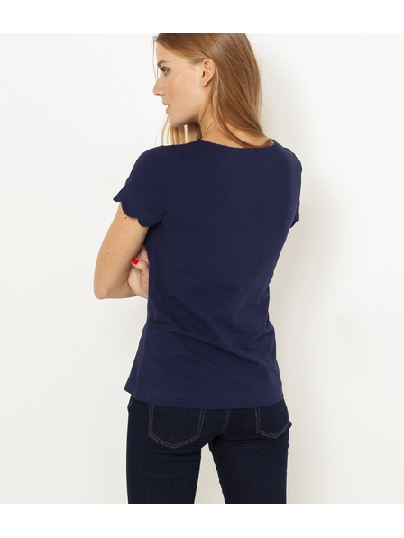 CAMAIEU Dunkelblau T-Shirt